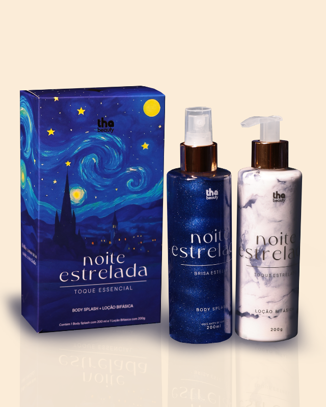 Combo Encanto da Meia-Noite: Kit Noite Estrelada + Kit Passion