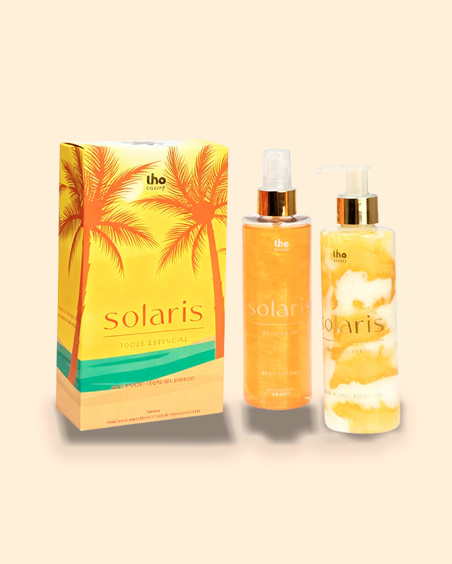 Kit Solaris: Body Splash + Loção Hidratante